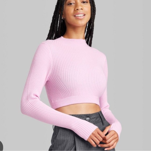 ** FREENew! PRETTY IN PINK! Wild Fable Crop Top  Size  XXSmall **PLUS FREE TOP!! - Picture 1 of 13
